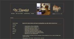 Desktop Screenshot of antiquitaeten-tintenfisch.de